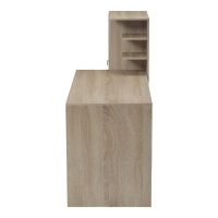 Γραφείο εργασίας με βιβλιοθήκη Felanbo pakoworld sonoma 160x60x125εκ Γραφείο εργασίας με βιβλιοθήκη Felanbo pakoworld sonoma 160x60x125εκ