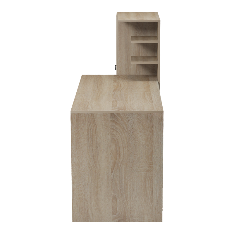 Γραφείο εργασίας με βιβλιοθήκη Felanbo pakoworld sonoma 160x60x125εκ Γραφείο εργασίας με βιβλιοθήκη Felanbo pakoworld sonoma 160x60x125εκ