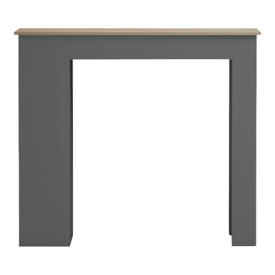 Τραπέζι μπαρ Riff pakoworld ανθρακί-επιφάνεια sonoma 120x55x105εκ Τραπέζι μπαρ Riff pakoworld ανθρακί-επιφάνεια sonoma 120x55x105εκ