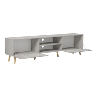 Έπιπλο τηλεόρασης Gorna pakoworld μπεζ εφέ μαρμάρου 180x35x48.6εκ Έπιπλο τηλεόρασης Gorna pakoworld μπεζ εφέ μαρμάρου 180x35x48.6εκ