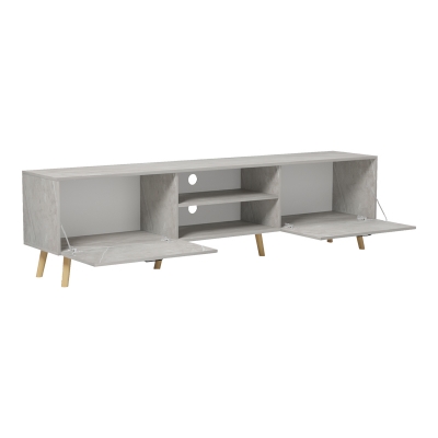 Έπιπλο τηλεόρασης Gorna pakoworld μπεζ εφέ μαρμάρου 180x35x48.6εκ Έπιπλο τηλεόρασης Gorna pakoworld μπεζ εφέ μαρμάρου 180x35x48.6εκ