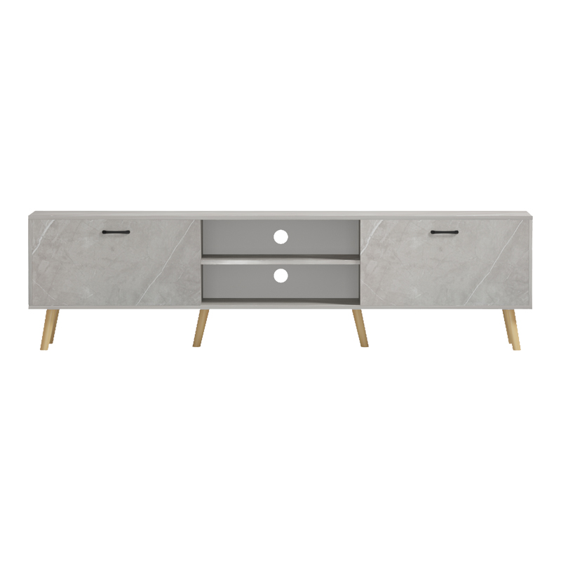 Έπιπλο τηλεόρασης Gorna pakoworld μπεζ εφέ μαρμάρου 180x35x48.6εκ Έπιπλο τηλεόρασης Gorna pakoworld μπεζ εφέ μαρμάρου 180x35x48.6εκ