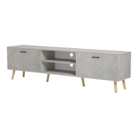 Έπιπλο τηλεόρασης Gorna pakoworld μπεζ εφέ μαρμάρου 180x35x48.6εκ Έπιπλο τηλεόρασης Gorna pakoworld μπεζ εφέ μαρμάρου 180x35x48.6εκ