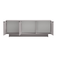 Έπιπλο τηλεόρασης Beldon pakoworld γκρι 150x42x55εκ Έπιπλο τηλεόρασης Beldon pakoworld γκρι 150x42x55εκ