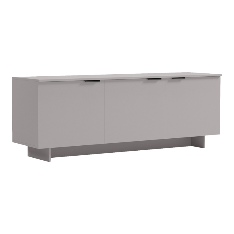 Έπιπλο τηλεόρασης Beldon pakoworld γκρι 150x42x55εκ Έπιπλο τηλεόρασης Beldon pakoworld γκρι 150x42x55εκ
