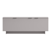 Έπιπλο τηλεόρασης Beldon pakoworld γκρι 150x42x55εκ Έπιπλο τηλεόρασης Beldon pakoworld γκρι 150x42x55εκ