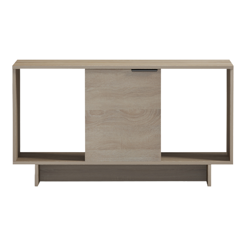 Τραπέζι σαλονιού Nalinda pakoworld sonoma 100x55x55εκ Τραπέζι σαλονιού Nalinda pakoworld sonoma 100x55x55εκ