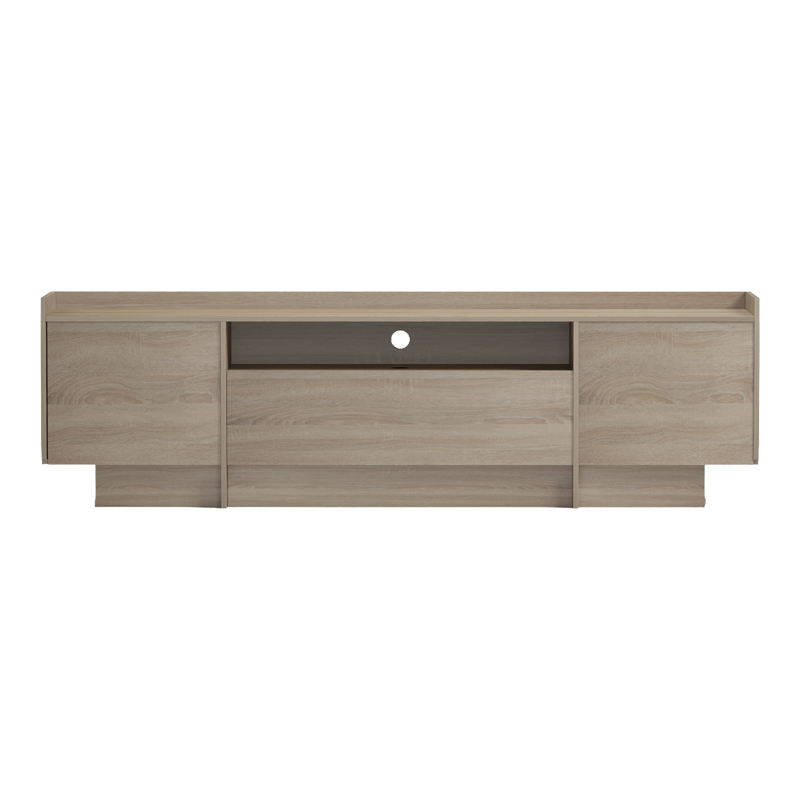 Έπιπλο τηλεόρασης Derden pakoworld sonoma 197x38x58εκ Έπιπλο τηλεόρασης Derden pakoworld sonoma 197x38x58εκ