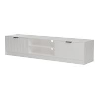 Έπιπλο τηλεόρασης Lemardo pakoworld λευκό 180x40x40εκ Έπιπλο τηλεόρασης Lemardo pakoworld λευκό 180x40x40εκ