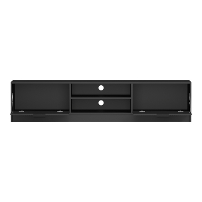 Έπιπλο τηλεόρασης Lemardo pakoworld μαύρο 180x40x40εκ Έπιπλο τηλεόρασης Lemardo pakoworld μαύρο 180x40x40εκ
