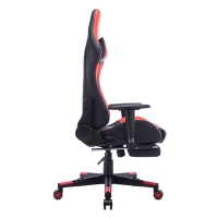Καρέκλα γραφείου gaming Zeldo pakoworld pu μαύρο-κόκκινο 66x56x135εκ Καρέκλα γραφείου gaming Zeldo pakoworld pu μαύρο-κόκκινο 66x56x135εκ