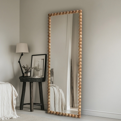 Καθρέπτης Ledalo pakoworld ξύλο σε φυσική απόχρωση 45x4.5x130εκ Καθρέπτης Ledalo pakoworld ξύλο σε φυσική απόχρωση 45x4.5x130εκ