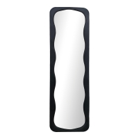 Καθρέπτης δαπέδου Lezour pakoworld βελούδο σε μαύρη απόχρωση 50x5x170εκ Καθρέπτης δαπέδου Lezour pakoworld βελούδο σε μαύρη απόχρωση 50x5x170εκ