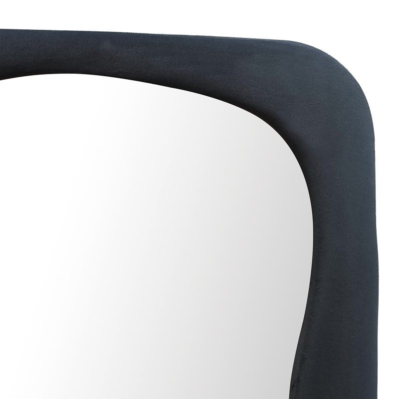 Καθρέπτης δαπέδου Lezour pakoworld βελούδο σε μαύρη απόχρωση 50x5x170εκ Καθρέπτης δαπέδου Lezour pakoworld βελούδο σε μαύρη απόχρωση 50x5x170εκ