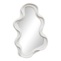 Καθρέπτης Liquid pakoworld pp σε λευκή απόχρωση 26x2.7x39εκ Καθρέπτης Liquid pakoworld pp σε λευκή απόχρωση 26x2.7x39εκ