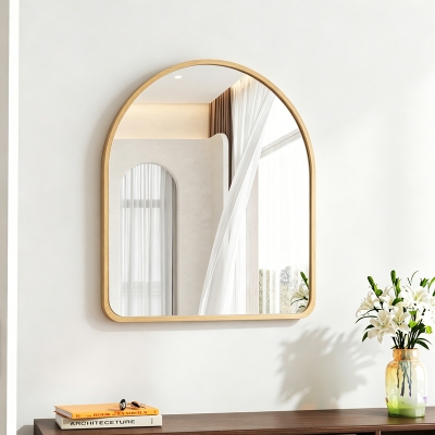 Καθρέπτης Selene pakoworld MDF σε φυσική απόχρωση 46x1.2x60 εκ Καθρέπτης Selene pakoworld MDF σε φυσική απόχρωση 46x1.2x60 εκ