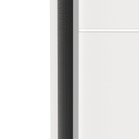 Ντουλάπα ρούχων Kawen pakoworld δίφυλλη με συρόμενες πόρτες λευκό 116.5x60x203εκ Ντουλάπα ρούχων Kawen pakoworld δίφυλλη με συρόμενες πόρτες λευκό 116.5x60x203εκ