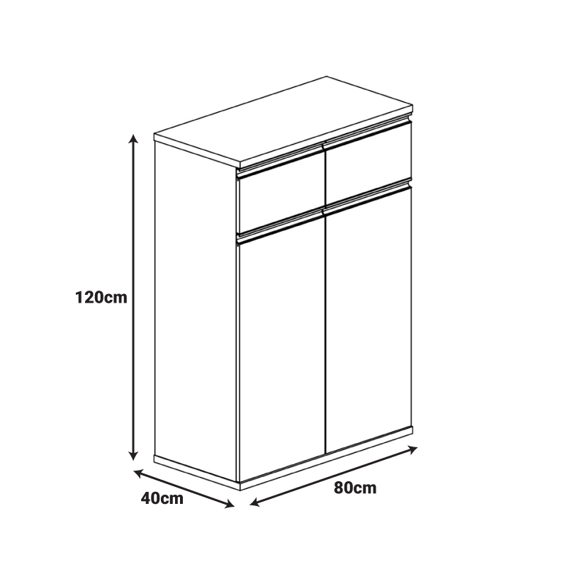 Ντουλάπια γραφείου επαγγελματικά Oscar pakoworld καρυδί-ανθρακί 200x40x120εκ Ντουλάπια γραφείου επαγγελματικά Oscar pakoworld καρυδί-ανθρακί 200x40x120εκ