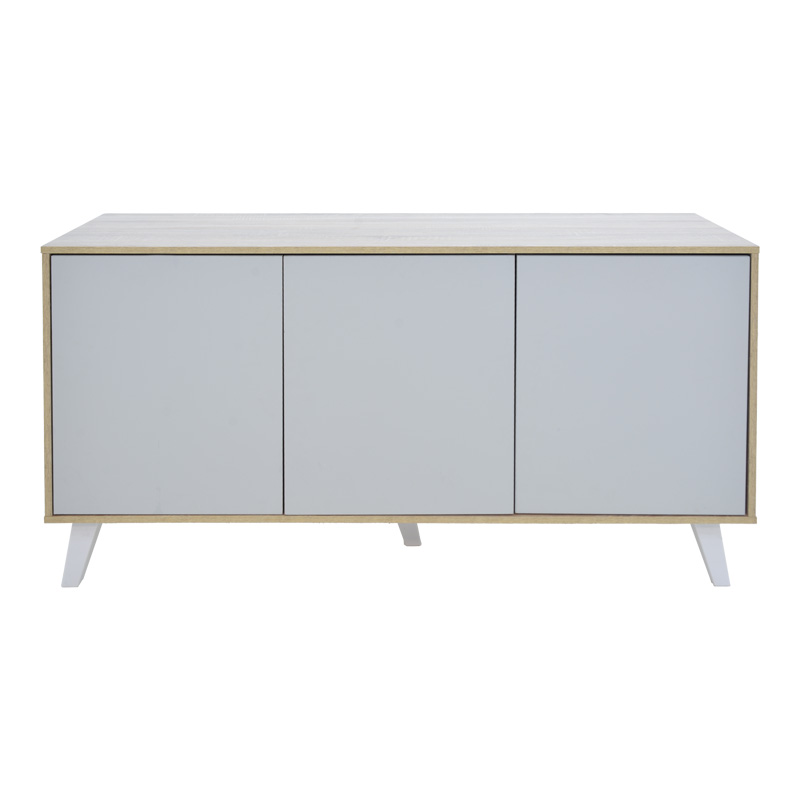 Μπουφές Billie pakoworld sonoma-γκρι 149x40x77εκ