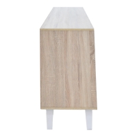 Μπουφές Billie pakoworld sonoma-γκρι 149x40x77εκ