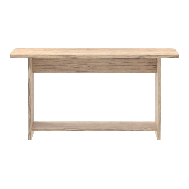 Τραπέζι Kumba pakoworld σε oak απόχρωση 80x40x42εκ