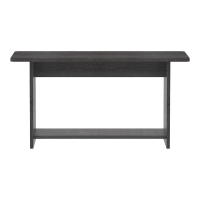 Τραπέζι Kumba pakoworld σε ανθρακί-wenge απόχρωση 80x40x42εκ