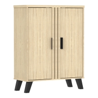 Παπουτσοθήκη-ντουλάπι Shoby pakoworld sonoma 70.5x30x91εκ