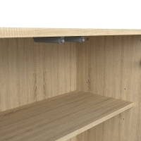 Μπουφές Billie pakoworld sonoma-ανθρακί149x40x77εκ