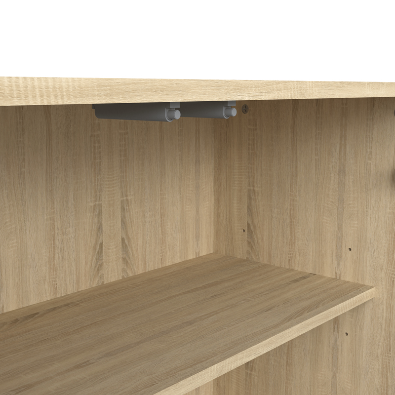 Μπουφές Billie pakoworld sonoma-ανθρακί149x40x77εκ