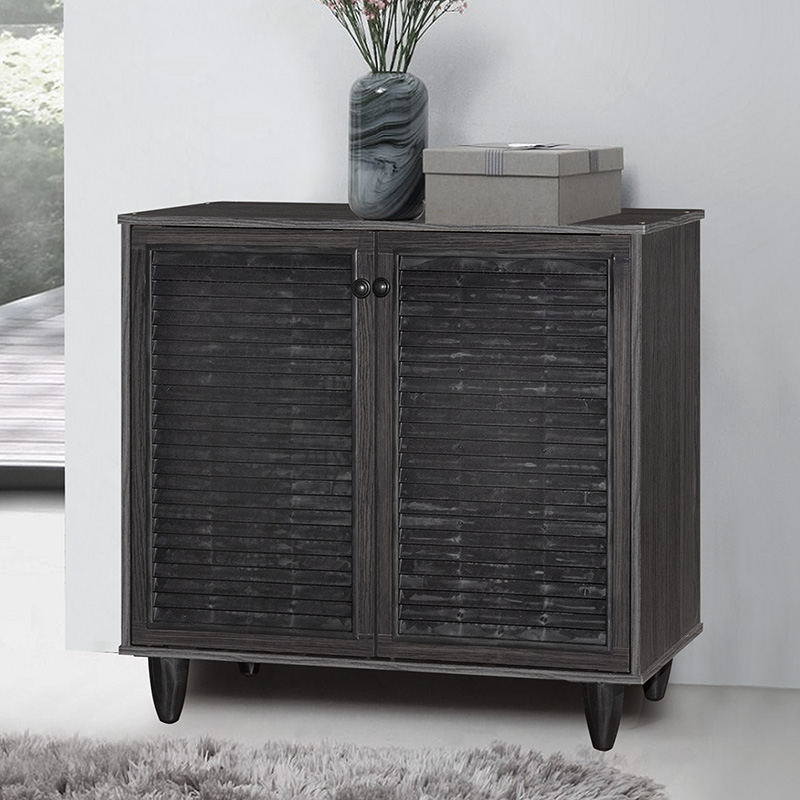 Παπουτσοθήκη-ντουλάπι Ronan pakoworld χρώμα wenge 70.5x35x66εκ Παπουτσοθήκη-ντουλάπι Ronan pakoworld χρώμα wenge 70.5x35x66εκ
