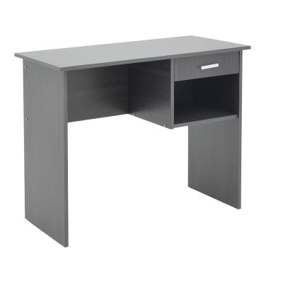 Γραφείο εργασίας με συρτάρι Michael pakoworld γκρι 88x45x72εκ