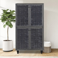 Παπουτσοθήκη-ντουλάπι Ronan pakoworld χρώμα wenge 70.5x35x122εκ Παπουτσοθήκη-ντουλάπι Ronan pakoworld χρώμα wenge 70.5x35x122εκ