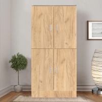 Παπουτσοθήκη-ντουλάπι Felicity pakoworld χρώμα φυσικό mo 60x32x127εκ Παπουτσοθήκη-ντουλάπι Felicity pakoworld χρώμα φυσικό mo 60x32x127εκ
