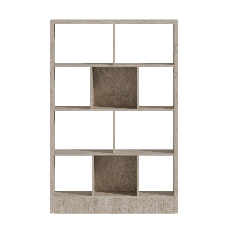 Βιβλιοθήκη Dividre pakoworld sonoma oak μελαμίνης 120x30x181εκ Βιβλιοθήκη Dividre pakoworld sonoma oak μελαμίνης 120x30x181εκ