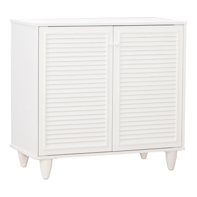 Παπουτσοθήκη-ντουλάπι Ronan pakoworld σε λευκή απόχρωση 70.5x35x66εκ