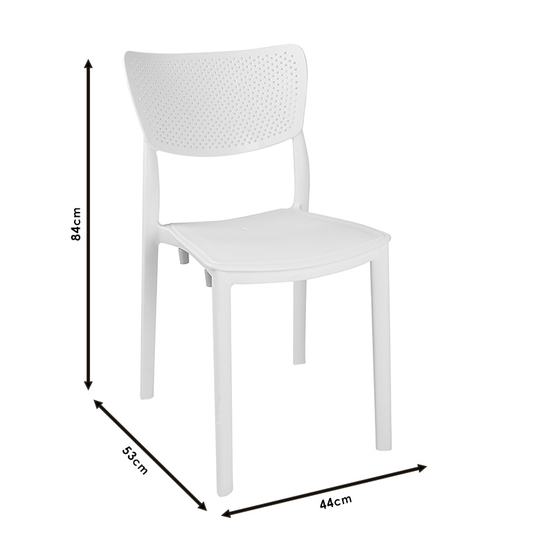 Καρέκλα Ignite pakoworld PP ανθρακί Καρέκλα Ignite pakoworld PP ανθρακί