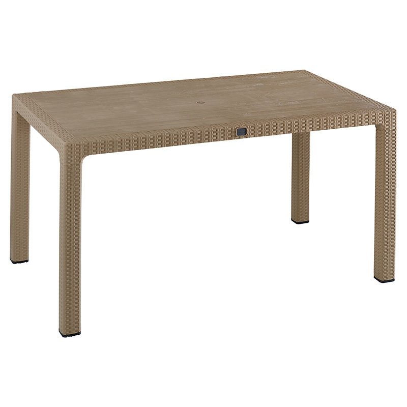 Τραπεζαρία Explore-Ignite pakoworld σετ 5τεμ PP cappuccino 150x90x73,5εκ. Τραπεζαρία Explore-Ignite pakoworld σετ 5τεμ PP cappuccino 150x90x73,5εκ.