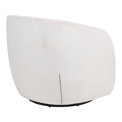 Πολυθρόνα Barrelo pakoworld περιστρεφόμενη με κρεμ ύφασμα 77x72x69εκ Πολυθρόνα Barrelo pakoworld περιστρεφόμενη με κρεμ ύφασμα 77x72x69εκ