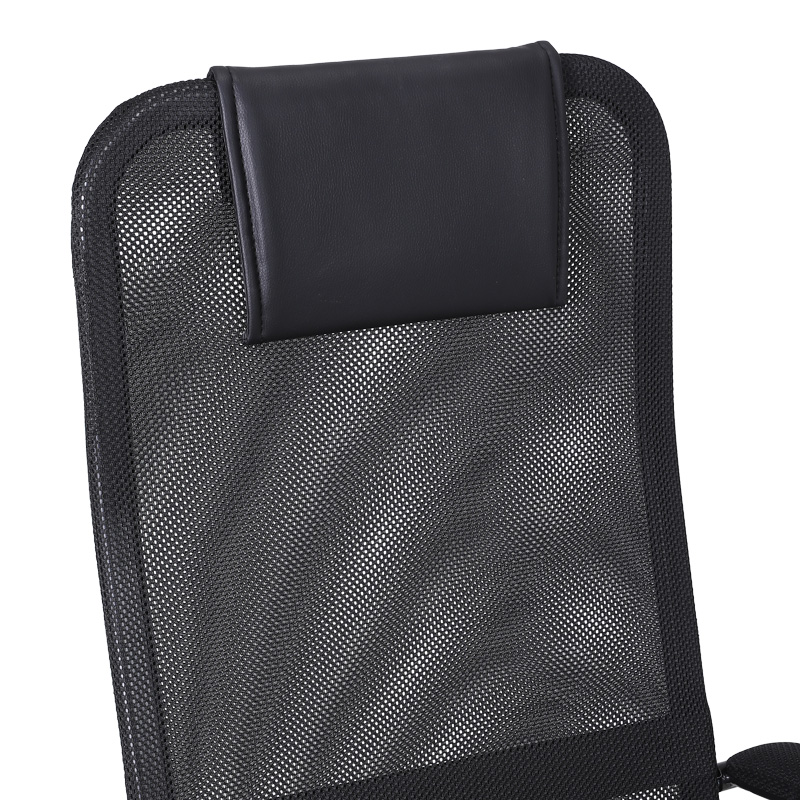 Καρέκλα γραφείου Lord I pakoworld ύφασμα σε μαύρη απόχρωση-πόδι μαύρο μέταλλο 64x61x116-126εκ