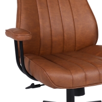Καρέκλα γραφείου διευθυντή Philareti pakoworld καφέ PU 74x71,5x108-118εκ Καρέκλα γραφείου διευθυντή Philareti pakoworld καφέ PU 74x71,5x108-118εκ