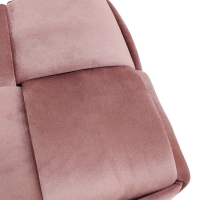 Σκαμπό Jisko pakoworld σάπιο μήλο βελούδο 38x38x40εκ Σκαμπό Jisko pakoworld σάπιο μήλο βελούδο 38x38x40εκ