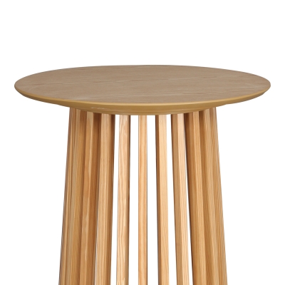 Τραπέζι μπαρ Domonic pakoworld mdf φυσικό Φ60x105εκ Τραπέζι μπαρ Domonic pakoworld mdf φυσικό Φ60x105εκ