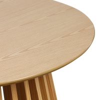 Τραπέζι σαλονιού Domonic pakoworld mdf/pw σε φυσική απόχρωση Φ80x45εκ Τραπέζι σαλονιού Domonic pakoworld mdf/pw σε φυσική απόχρωση Φ80x45εκ