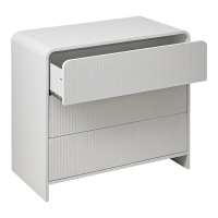 Συρταριέρα Zeplen pakoworld MDF σε λευκή απόχρωση 80x40x75εκ Συρταριέρα Zeplen pakoworld MDF σε λευκή απόχρωση 80x40x75εκ