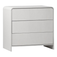 Συρταριέρα Zeplen pakoworld MDF σε λευκή απόχρωση 80x40x75εκ Συρταριέρα Zeplen pakoworld MDF σε λευκή απόχρωση 80x40x75εκ