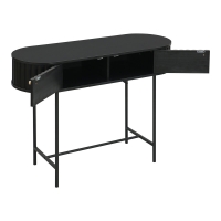 Κονσόλα Zakro pakoworld MDF-μέταλλο σε μαύρη απόχρωση 100x35x75εκ Κονσόλα Zakro pakoworld MDF-μέταλλο σε μαύρη απόχρωση 100x35x75εκ