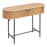 Κονσόλα Zakro pakoworld MDF-μέταλλο σε oak απόχρωση 80x30x70εκ Κονσόλα Zakro pakoworld MDF-μέταλλο σε oak απόχρωση 80x30x70εκ