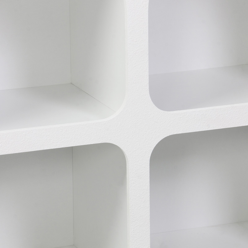 Μπουφές Emersi pakoworld με ράφια mdf σε λευκή απόχρωση 120x35x76εκ Μπουφές Emersi pakoworld με ράφια mdf σε λευκή απόχρωση 120x35x76εκ