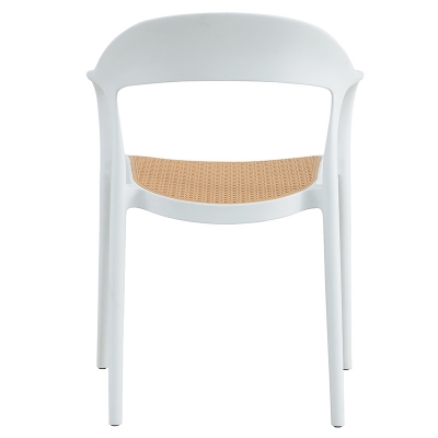 Πολυθρόνα Ember στοιβαζόμενη pakoworld με UV protection PP μπεζ- λευκό 52.5x56.5x81εκ. Πολυθρόνα Ember στοιβαζόμενη pakoworld με UV protection PP μπεζ- λευκό 52.5x56.5x81εκ.