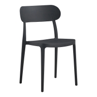 Καρέκλα Amvroan στοιβαζόμενη pakoworld με UV protection ανθρακί pp 51x49x79.5εκ Καρέκλα Amvroan στοιβαζόμενη pakoworld με UV protection ανθρακί pp 51x49x79.5εκ